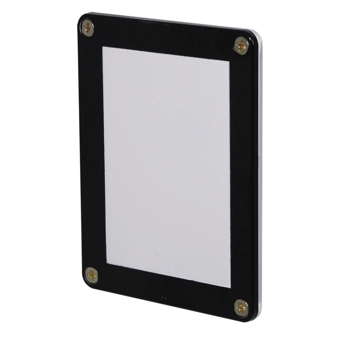 1-Card Black Frame Screwdown Holder