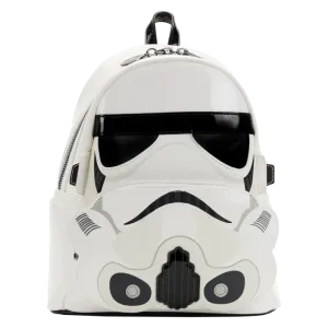 10" Star Wars - Stormtrooper Lenticular Cosplay Faux Leather Backpack Bag Loungefly