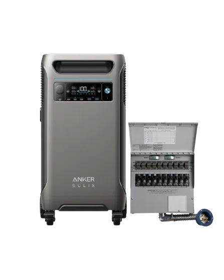 Anker SOLIX F3800   Transfer Switch Kit   FREE Protective Cover Bag