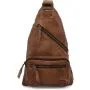 BedStu Andie Tan Rustic Sling Backpack