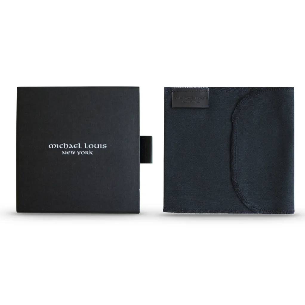 Black Python Classic Card Holder