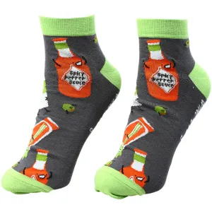 Bloody Mary Cotton Blend Ankle Socks