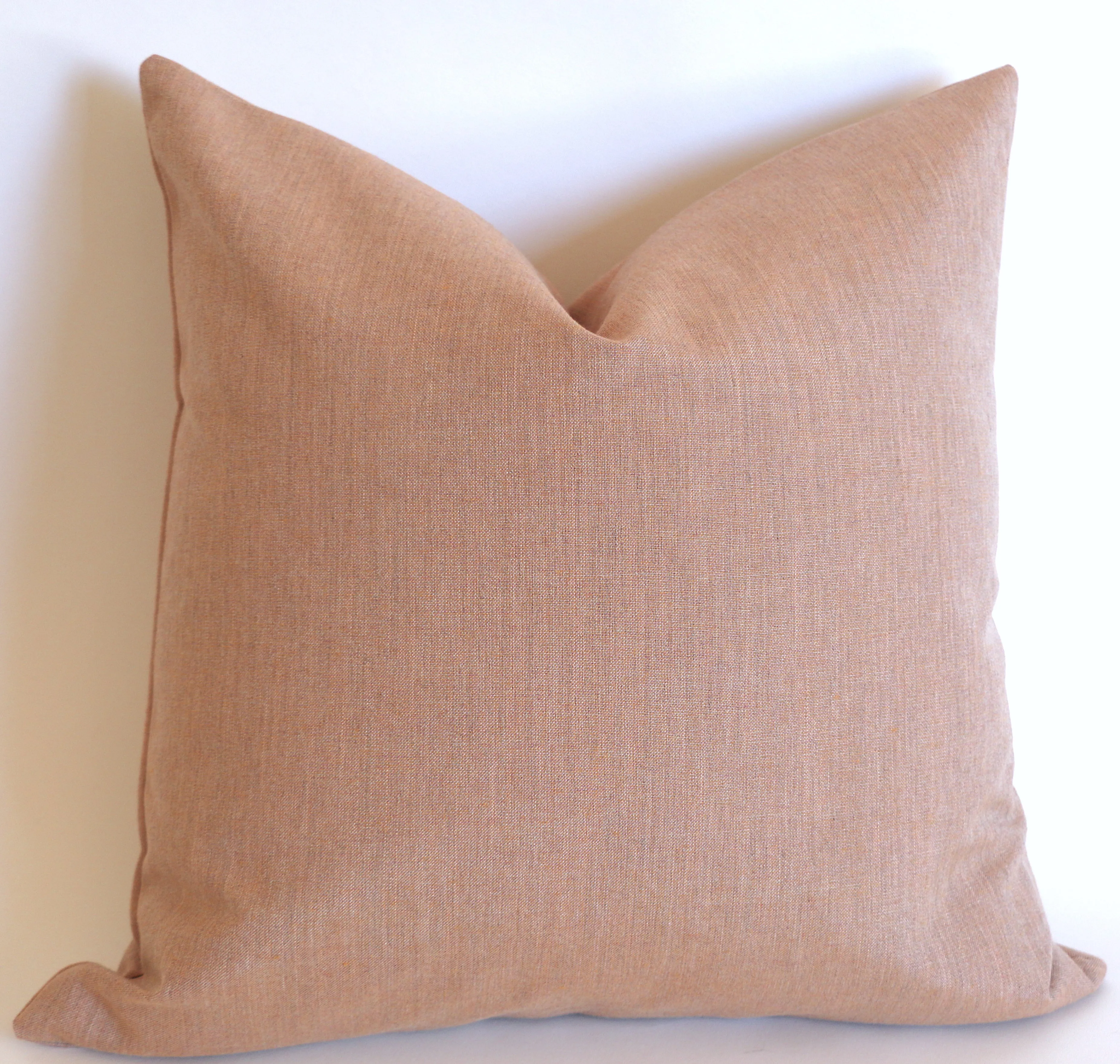 Blush Sunbrella Outdoor Pillow cover / Sunbrella Solids