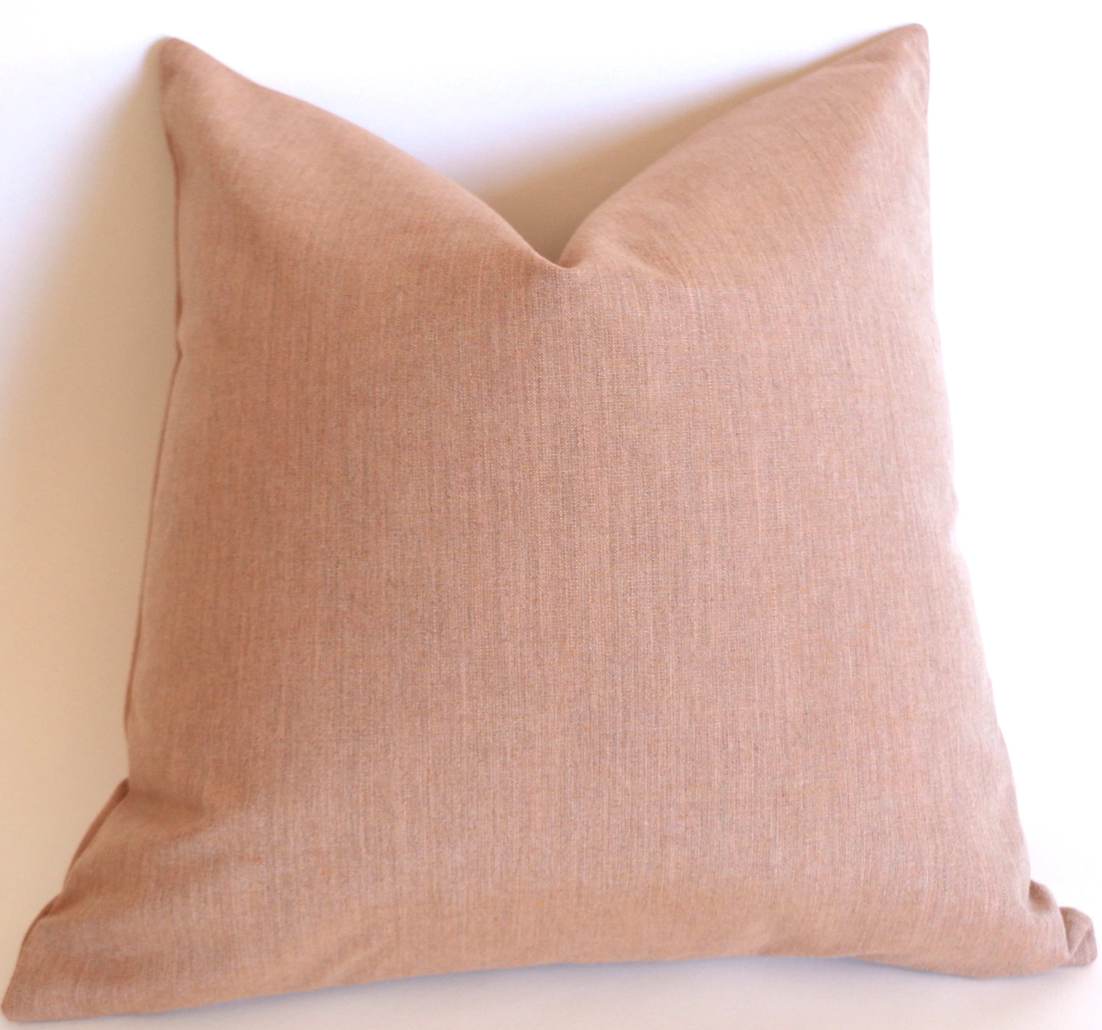 Blush Sunbrella Outdoor Pillow cover / Sunbrella Solids