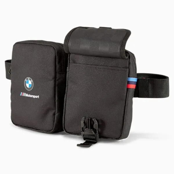 BMW Motorsport Puma Utility Waist Bag - Black/White