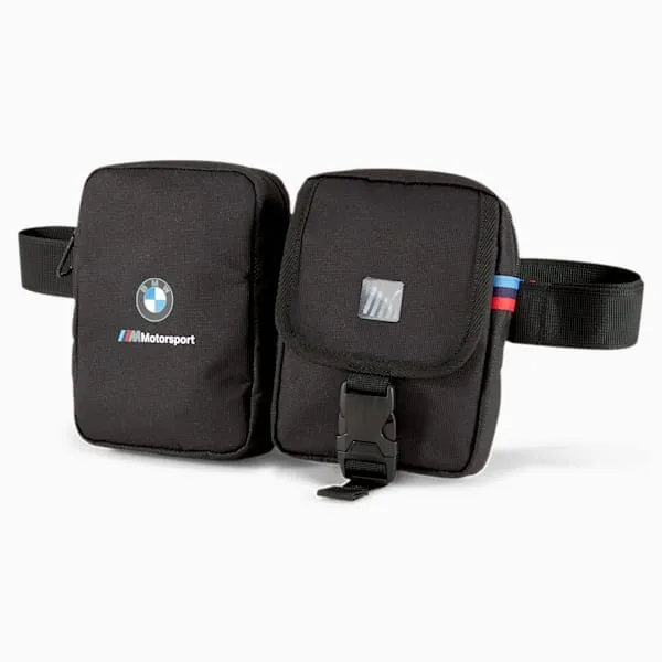 BMW Motorsport Puma Utility Waist Bag - Black/White