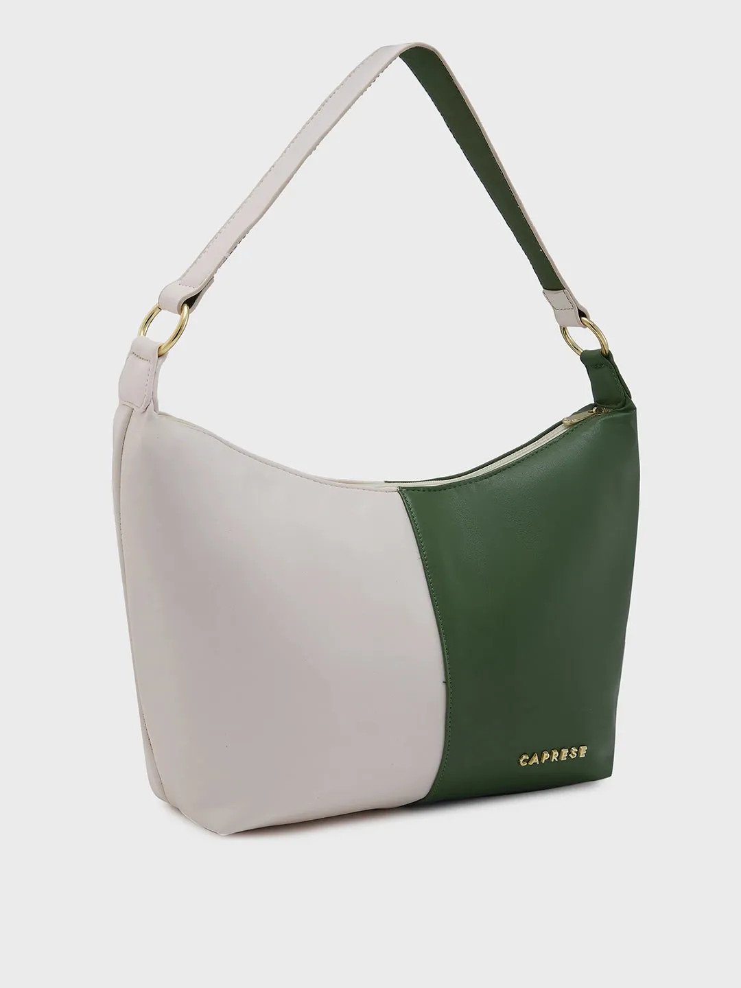 Caprese Lizzy Hobo Medium Cream