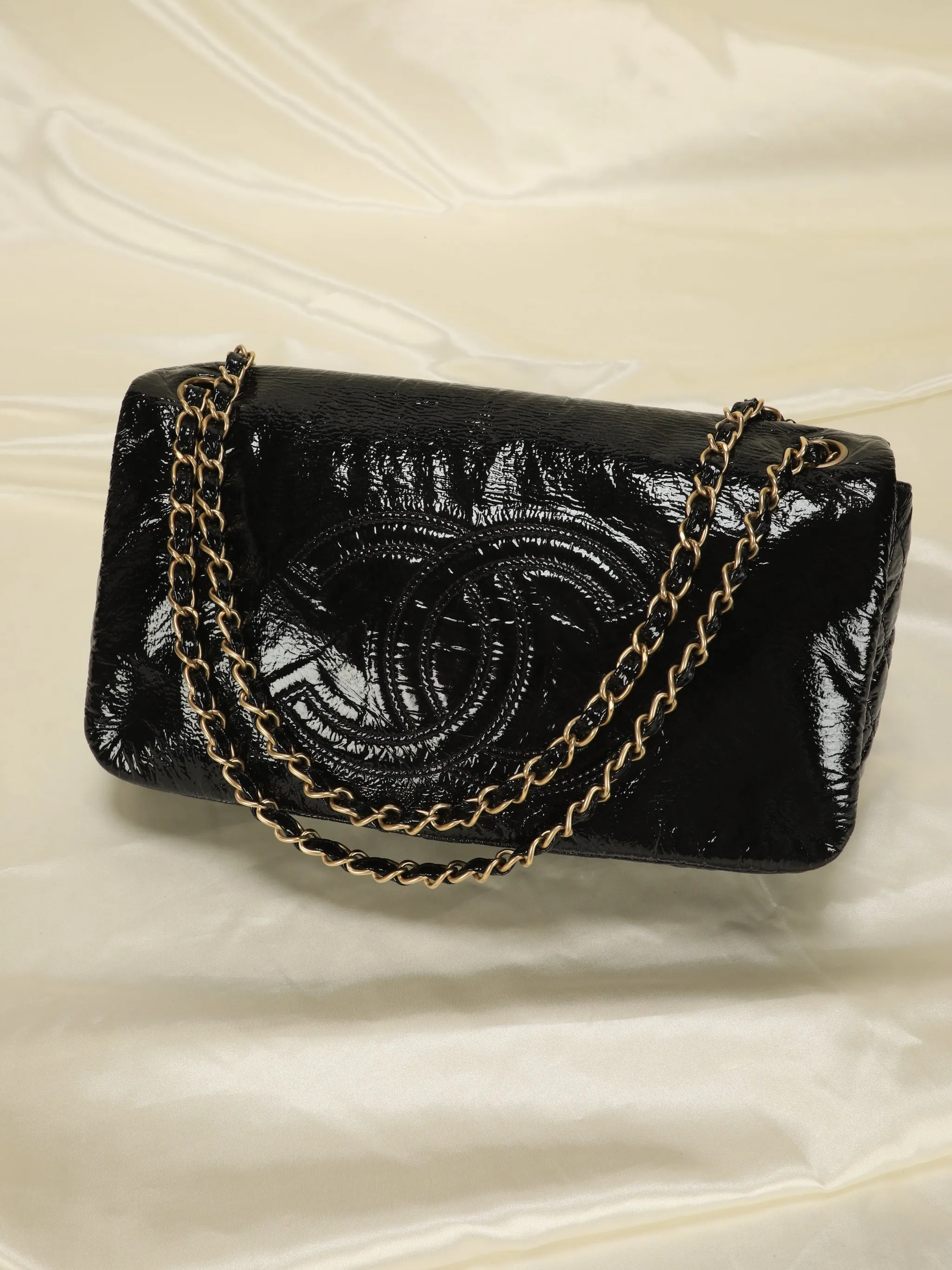 CL Timeless Patent Shoulder Bag