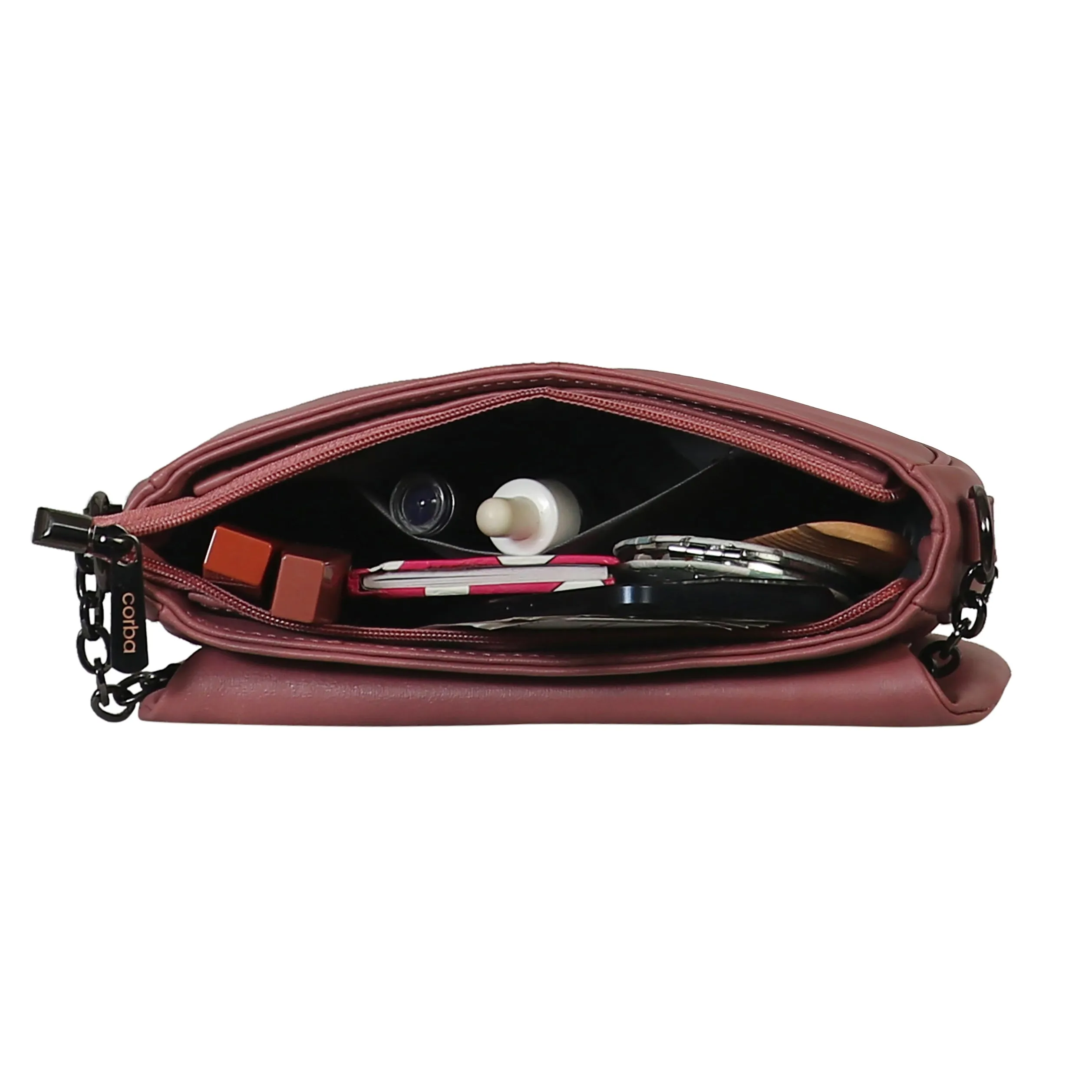 Corba Women Sling Bag Brown