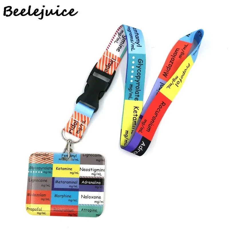 Doctor Nurse Medical Card ID Holder Lanyard Accessories Gifts