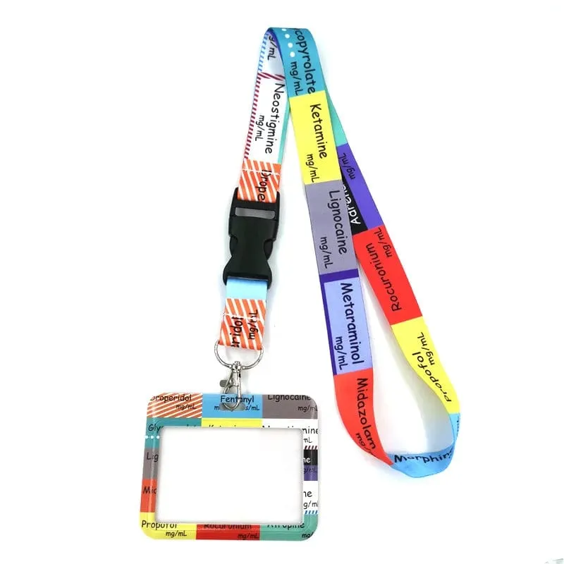 Doctor Nurse Medical Card ID Holder Lanyard Accessories Gifts