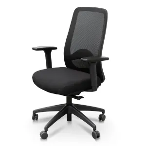 Donny Mesh Ergonomic Office Chair - Black