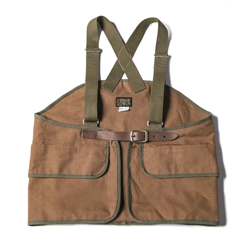 Duck Hunting Strap Vest Pack Rugged Canvas Field Game Bag