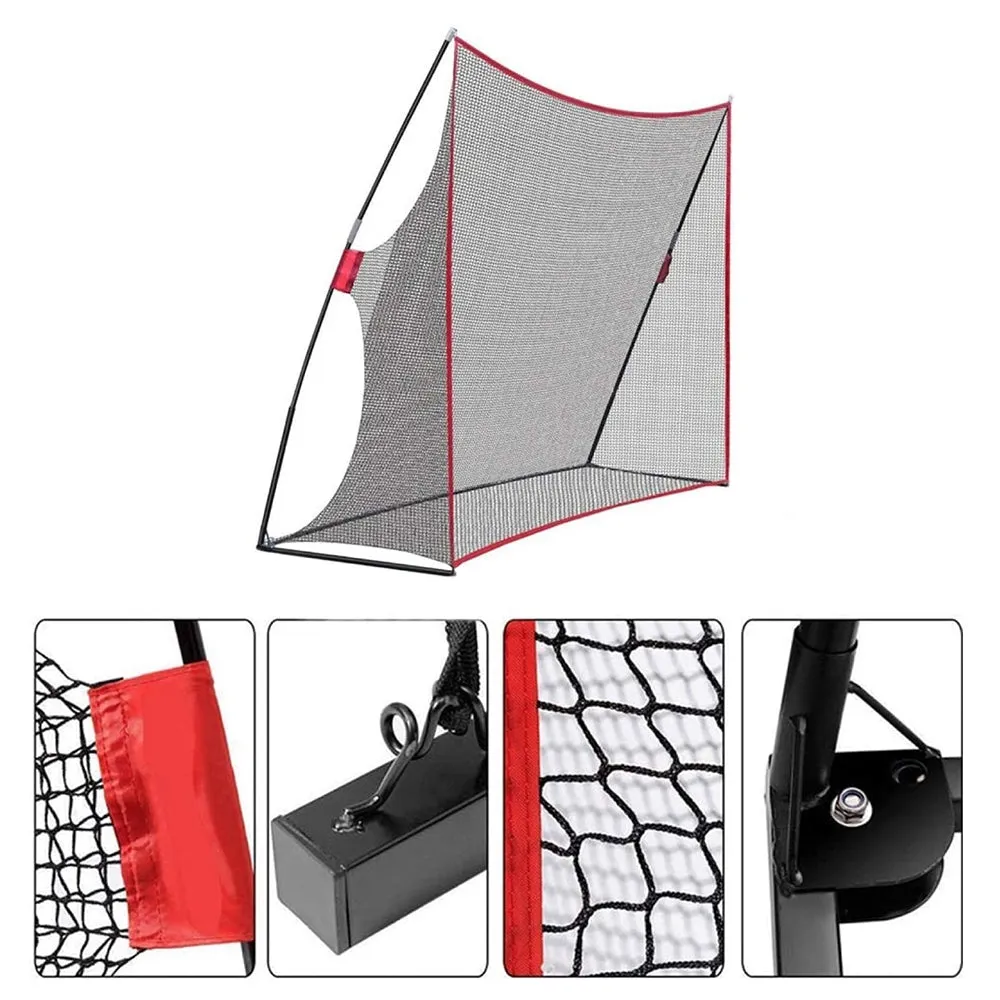 Durable Portable Golf Practice Net 3M Easy Setup  Carry Bag