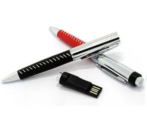 Executive Pen Leather USB Flash Drive