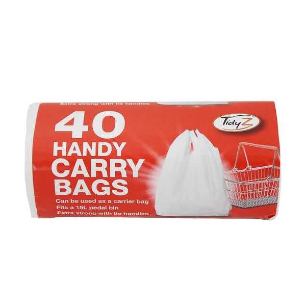 Handy Carry Bags 40 Pk