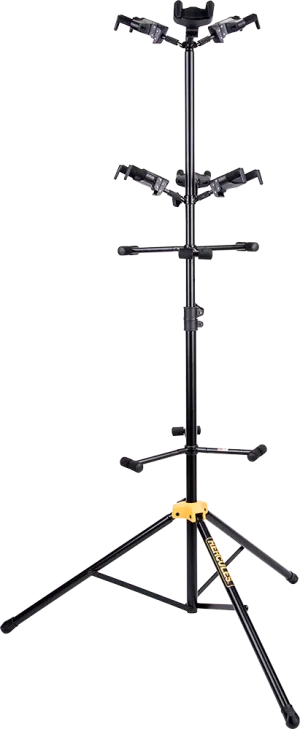 Hercules GS526BPLUS PLUS Series Universal 6-Piece Guitar AutoGrip Display Stand