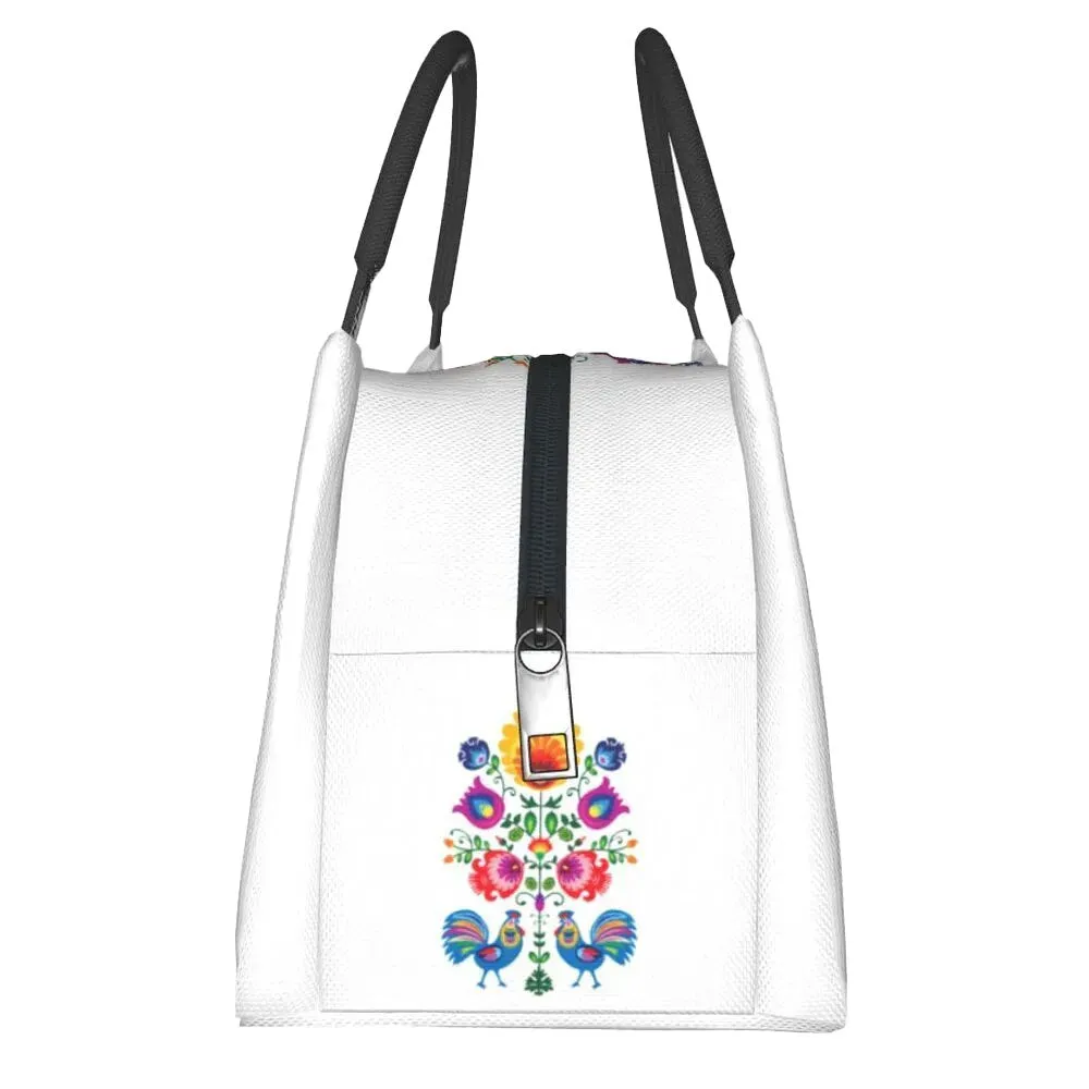 Lunch Bag - Insulated with Polish Folk designs