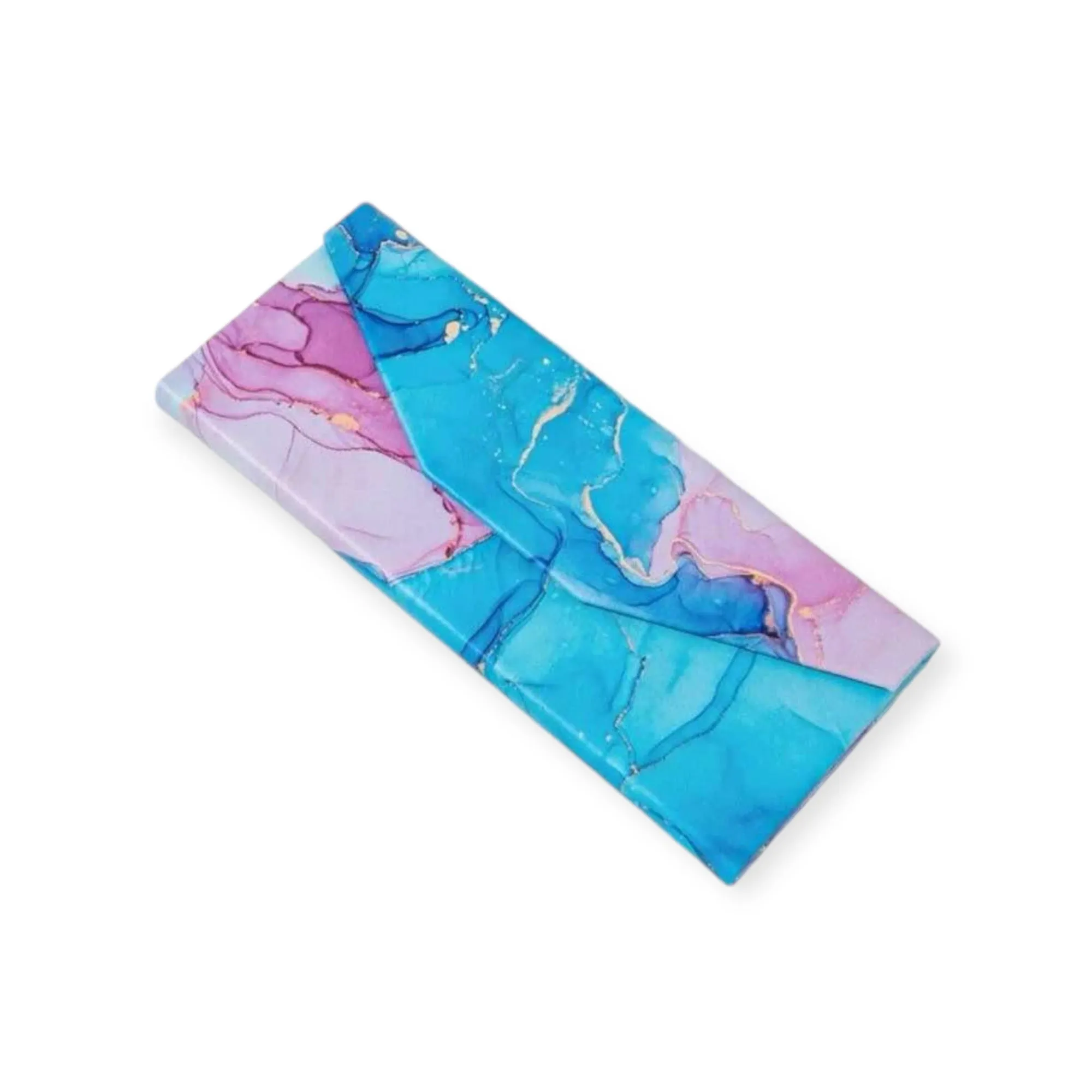 Lush Foldable Glasses Case - Blue Passion