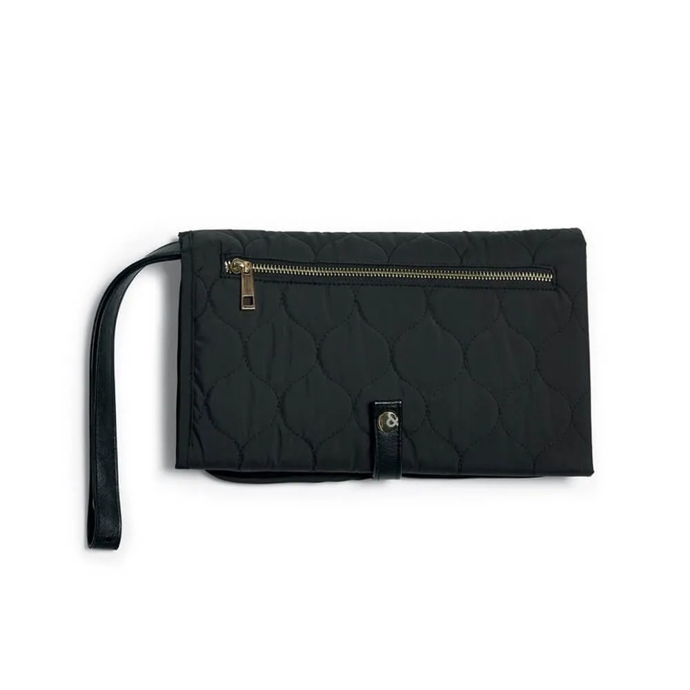 Mamas and Papas Black Changing Clutch Bag