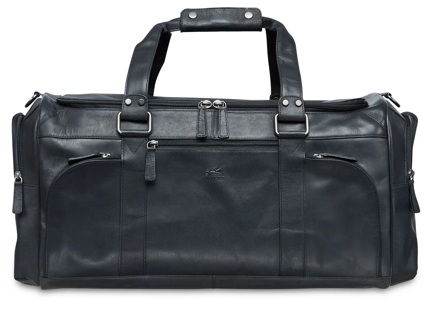 Mancini Buffalo Collection Leather Duffle