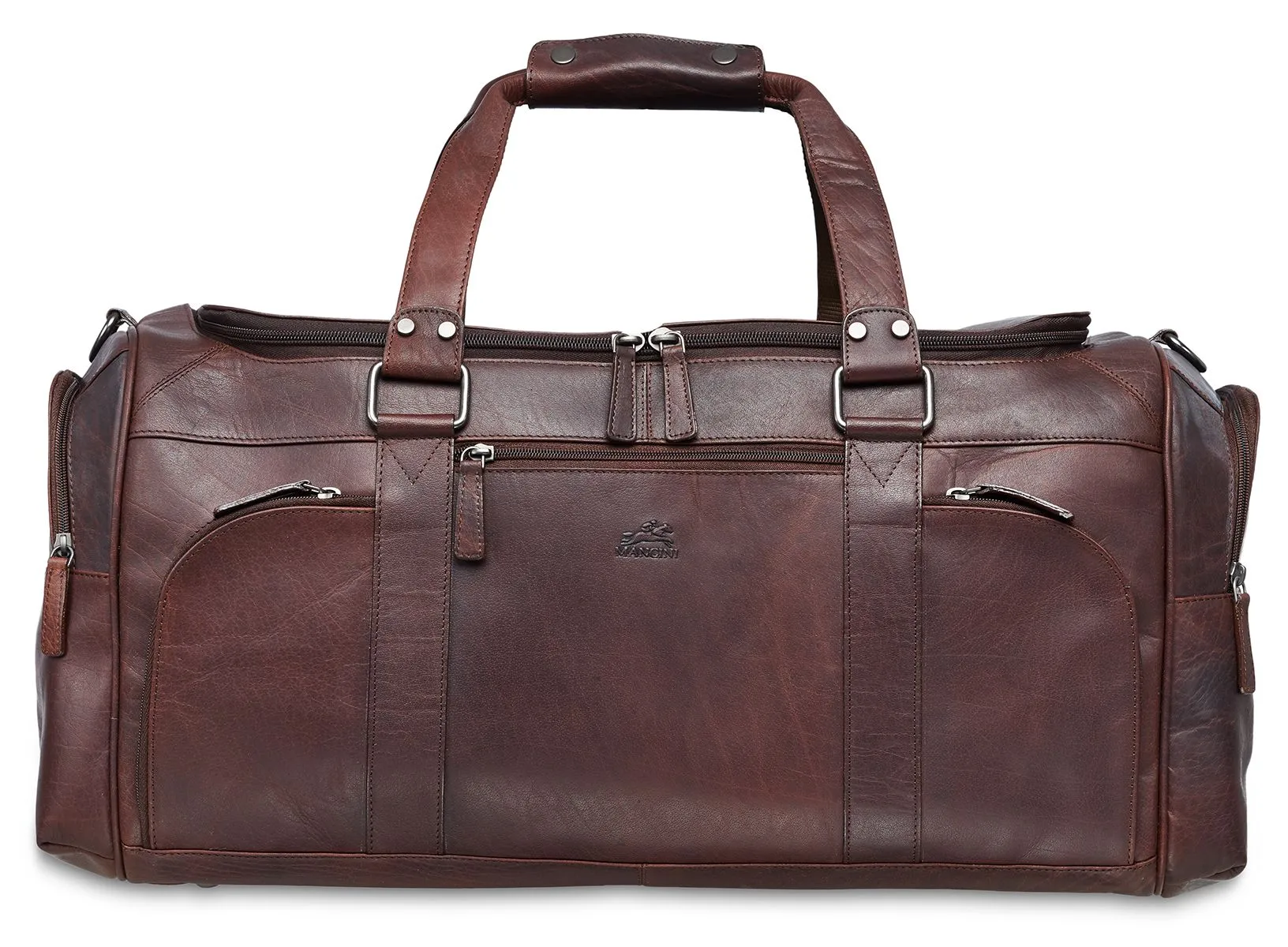 Mancini Buffalo Collection Leather Duffle