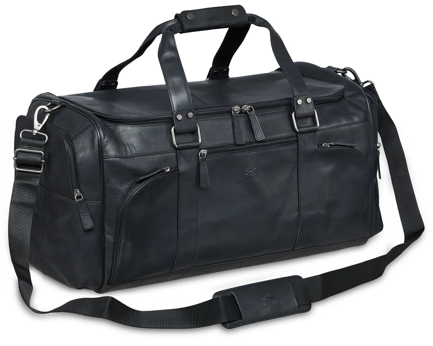 Mancini Buffalo Collection Leather Duffle