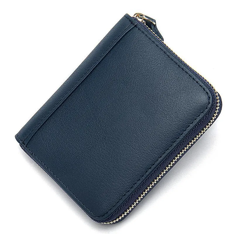 Men's Retro Durable Genuine Leather Mini Wallet