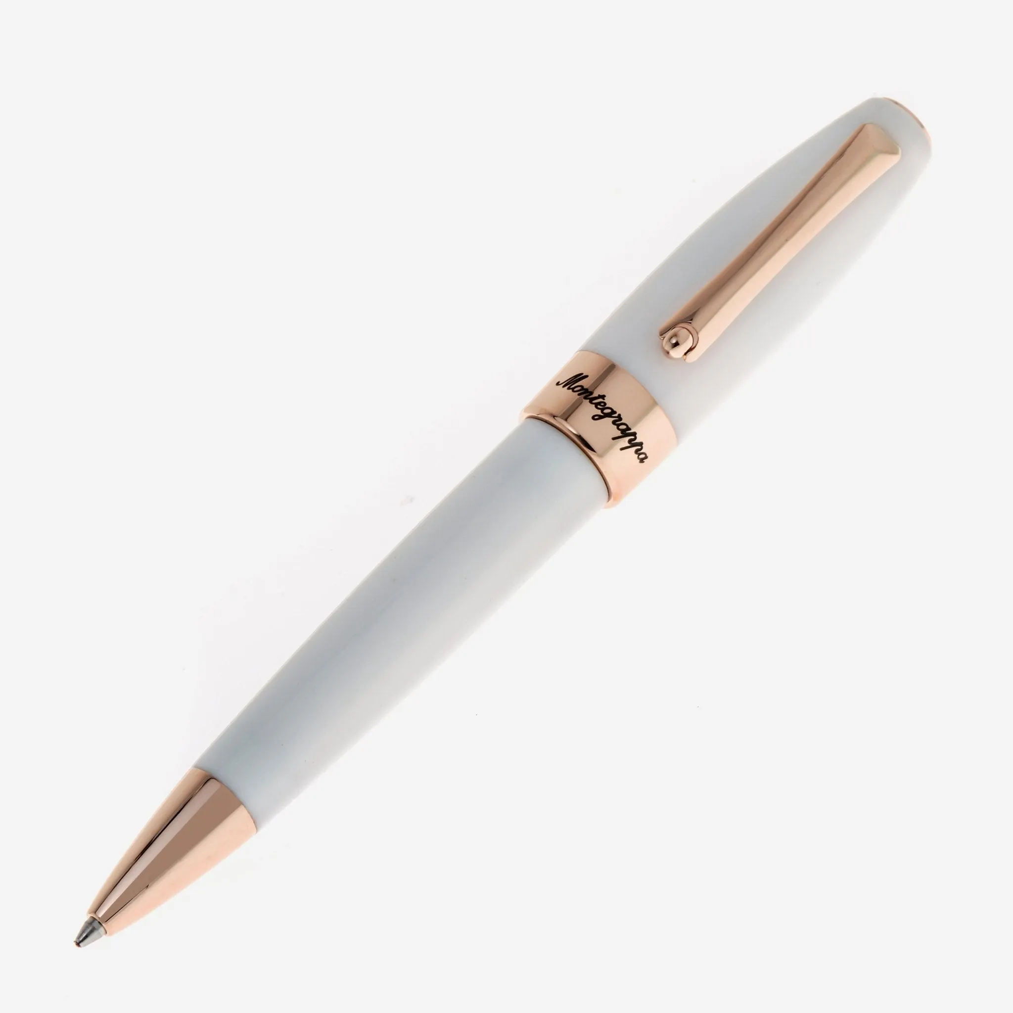 Montegrappa Fortuna White Ballpoint Pen ISFORBRH