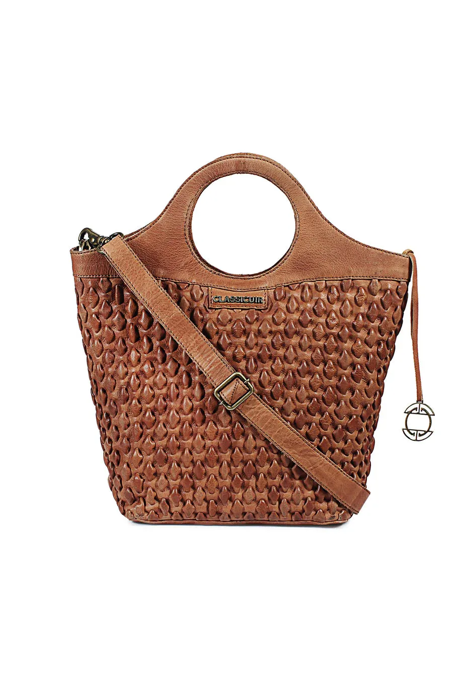 Orleans Padded Weave Tote Bag