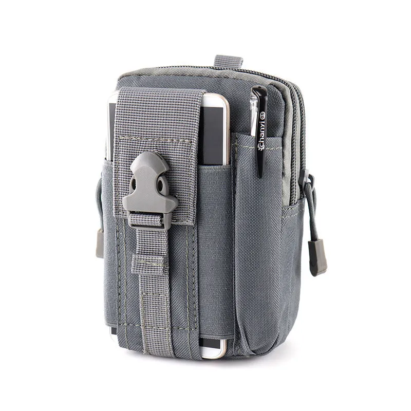 Outdoor sports waist bag men's belt multi-functional tactical waist bag hanging bag coin purse mobile phone bag