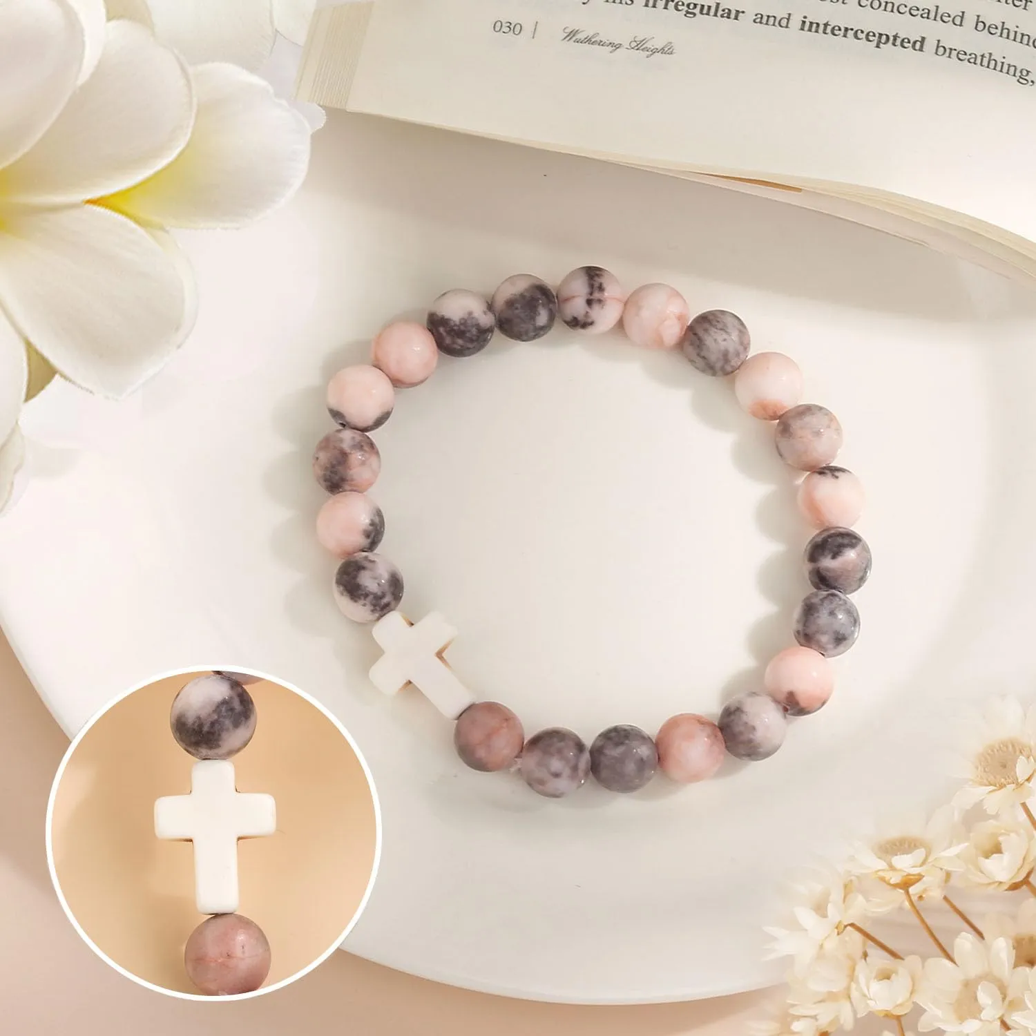 Paderast Christian Gifts for Women, Religious Cross Bracelet Gifts for for Mom/Daughter/Friend/Sister/Grandma