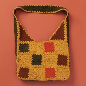 Patons Felted & Crochet Patchwork Bag