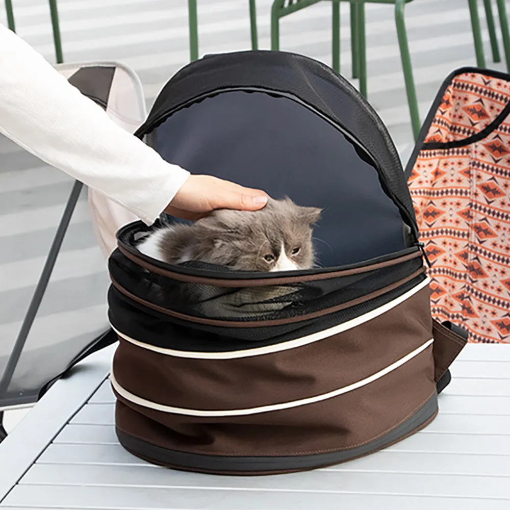 Portable Double Shoulder Pet Bag Breathable Cat Backpack / Portable Double Shoulder Pet Bag Breathable Cat Backpack