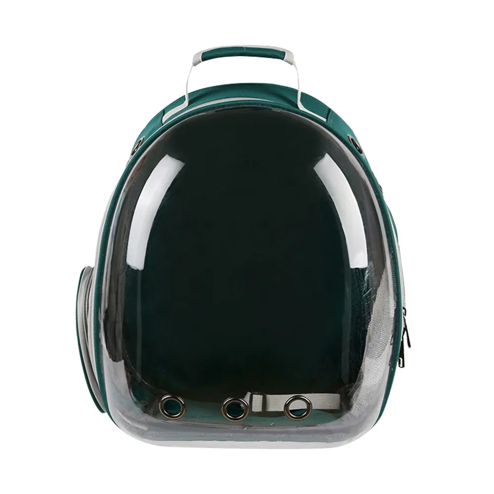 Portable Outdoor Capsule Ventilated Backpack with Visual Window Pets Bag