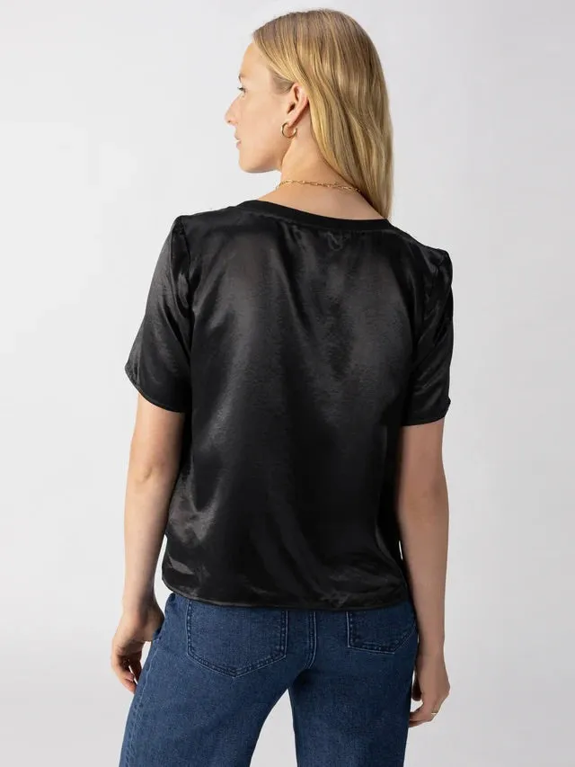 {Sanctuary} Timeless Satin Tee