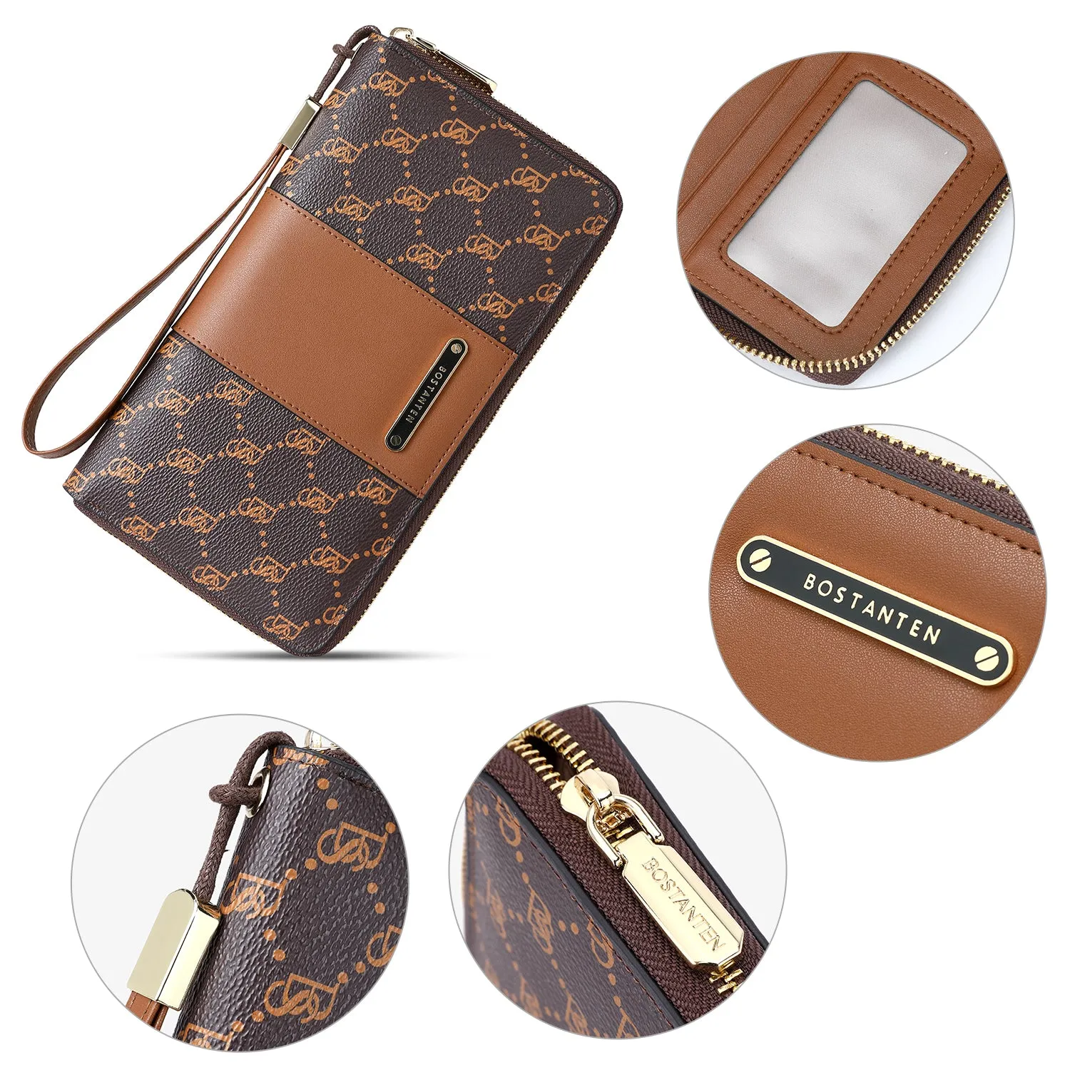 Savill Clutch Wristlet Wallet — Elegant Patterns