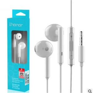 Semi-in-ear portable wired headset