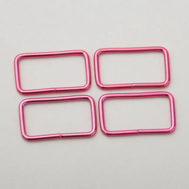 Set of 4 Rectangle Rings Tula Pink for Sallie Tomato various sizes