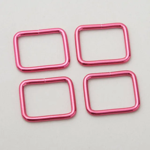 Set of 4 Rectangle Rings Tula Pink for Sallie Tomato various sizes