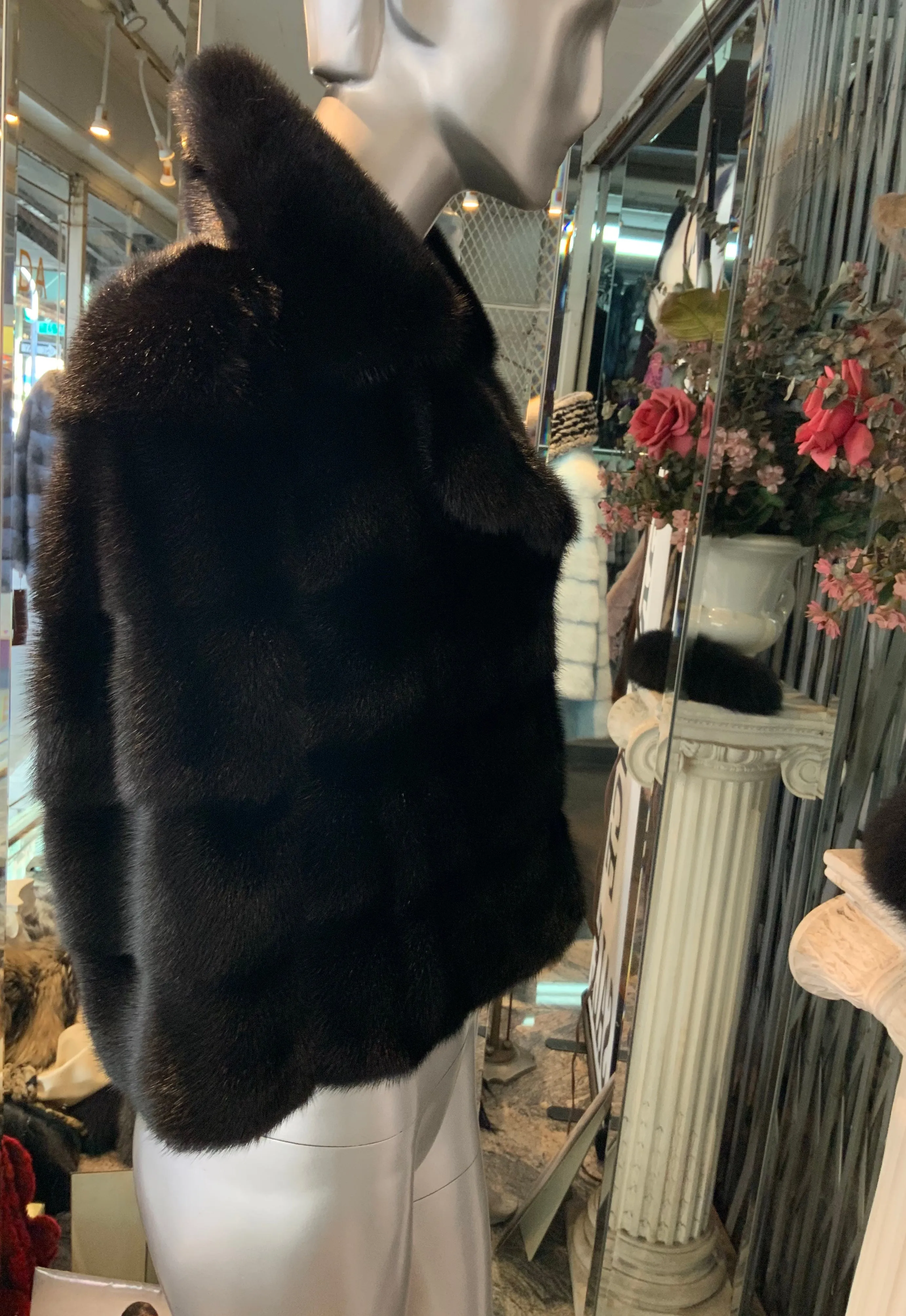 Timeless and Classic Style Ranch Mink Fur Bolero Jacket Superior Quality Mink Fur SALE!