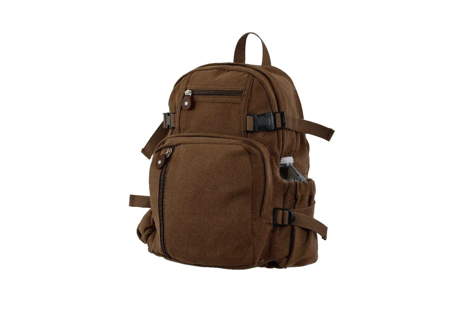 Vintage Canvas Compact Backpack