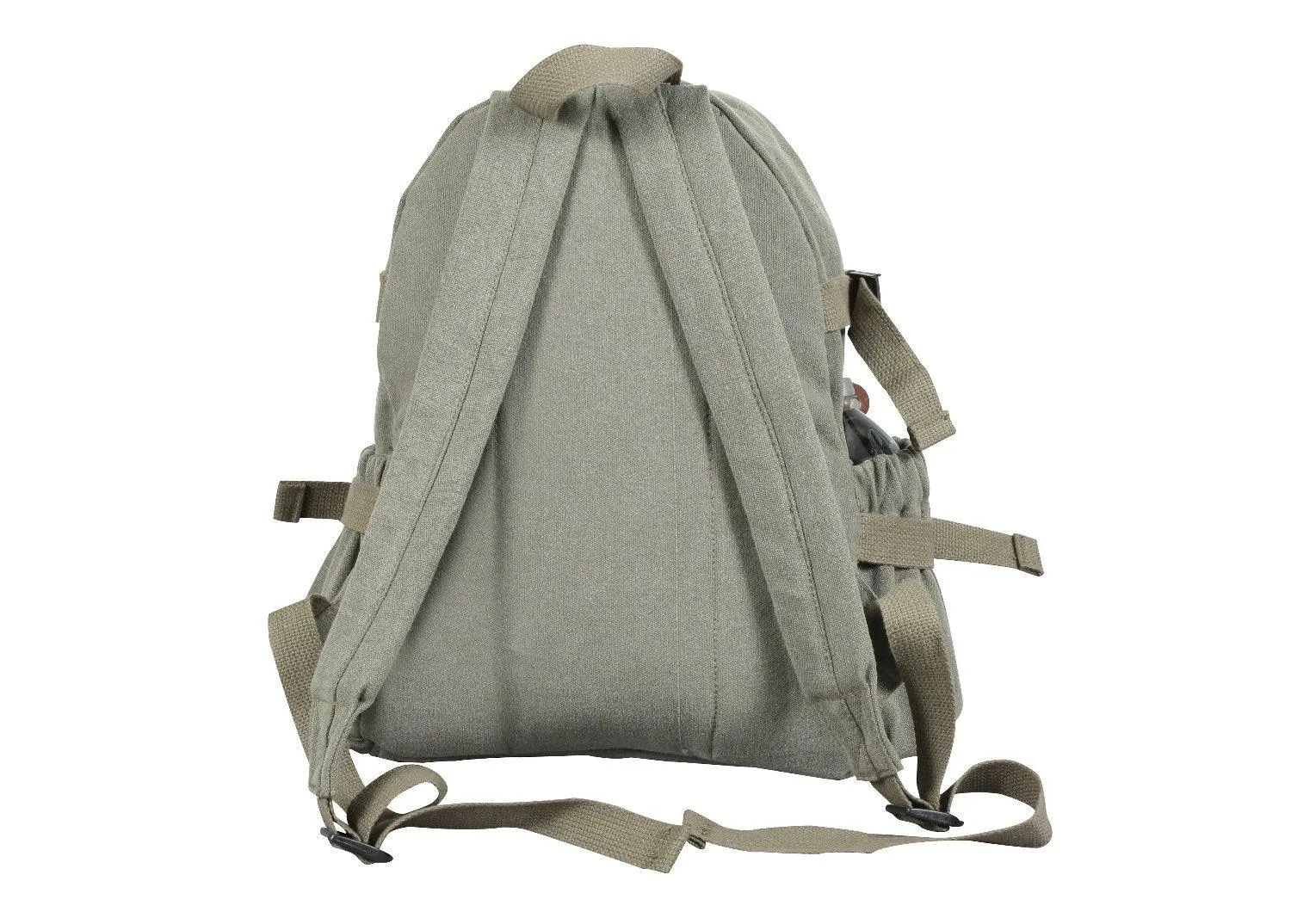 Vintage Canvas Compact Backpack