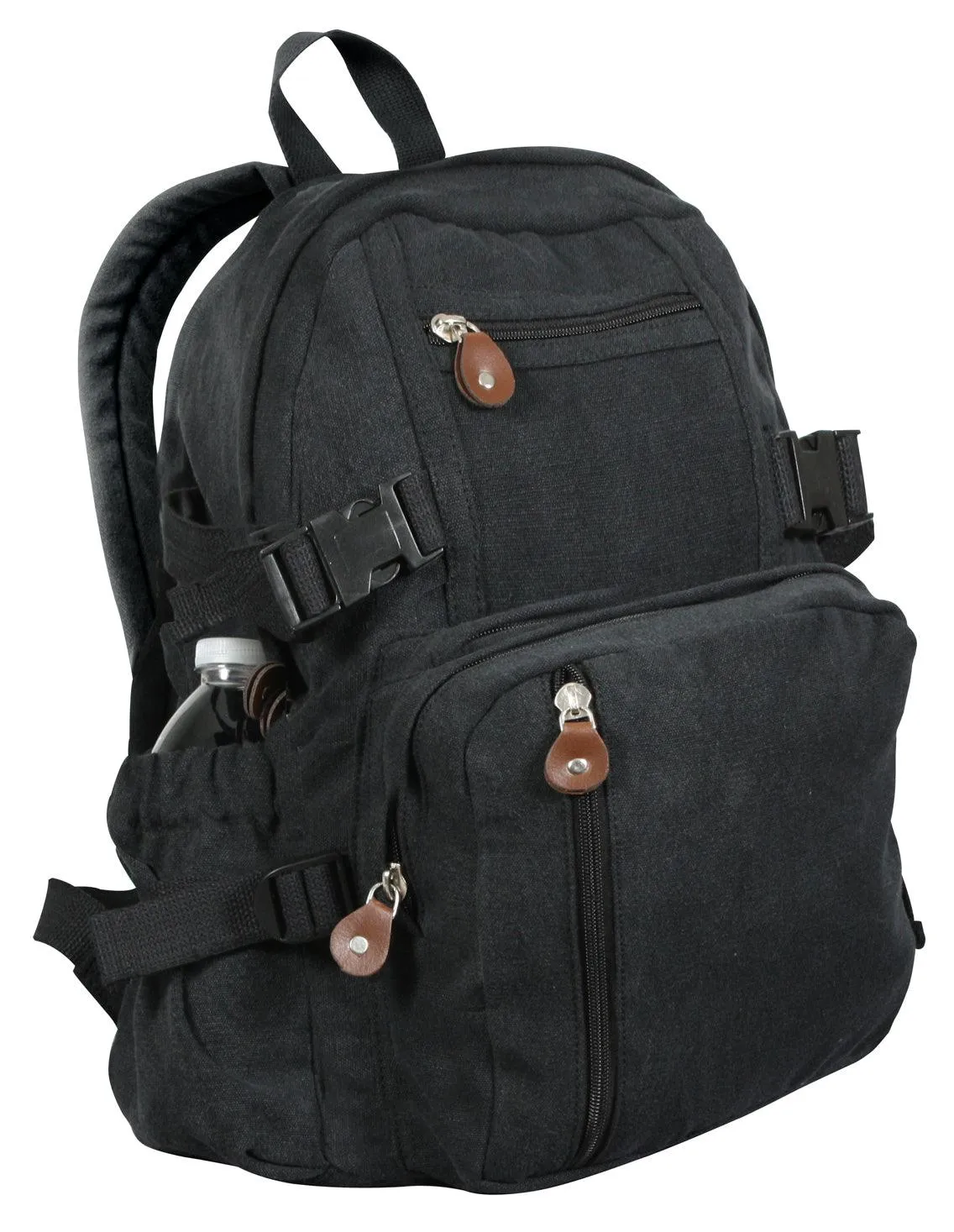 Vintage Canvas Compact Backpack