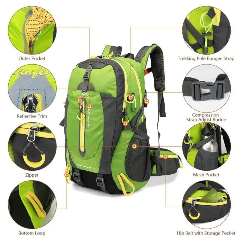 WALEN - Waterproof Climbing Backpack