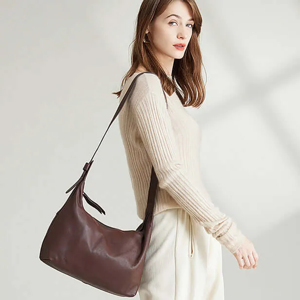 Women's Leather Shoulder and Crossbody Bag – Stylish Everyday Use in NZ